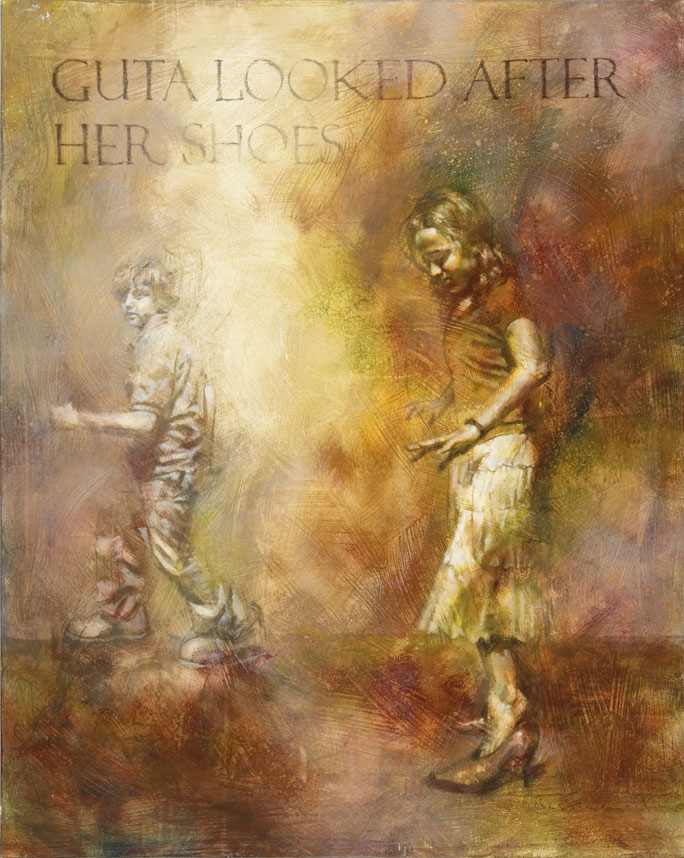 guta looked after her shoes