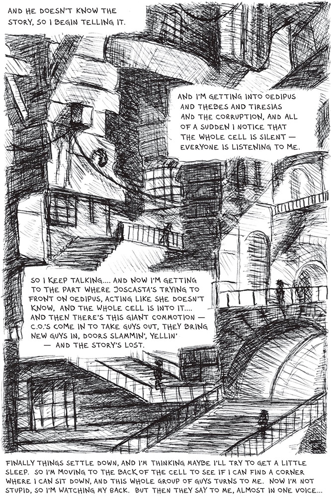 lisa wilde comic art page 6